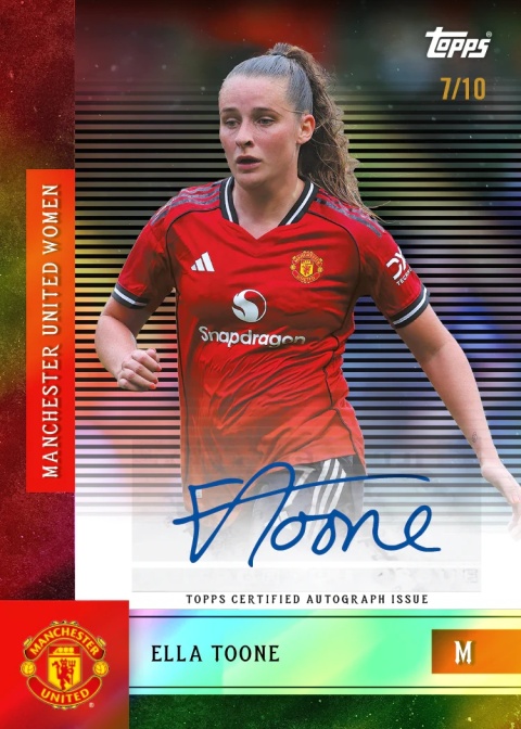 Topps Manchester United 2025-26 Team Set