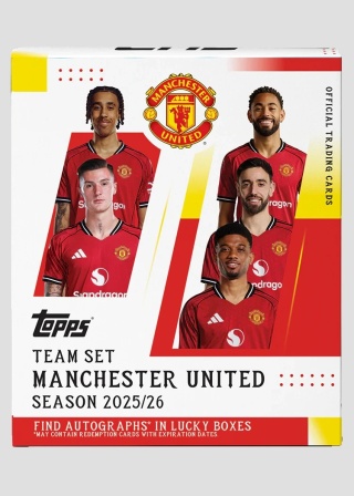 Topps Manchester United 2025-26 Team Set