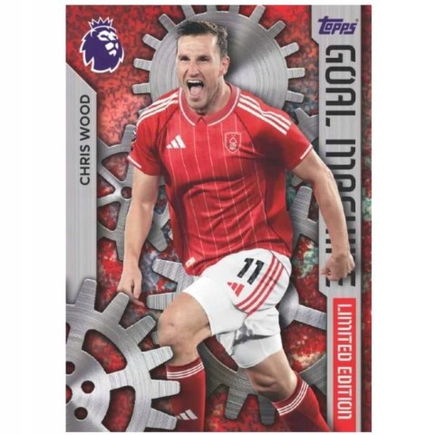 Topps Premier League 2026 Karty Piłkarskie Mega Puszka #1 Goal Machine