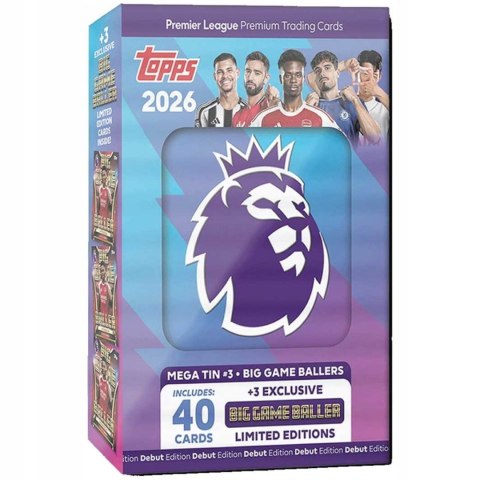 Topps Premier League 2026 Karty Piłkarskie Mega Puszka #3 Big Game Baller