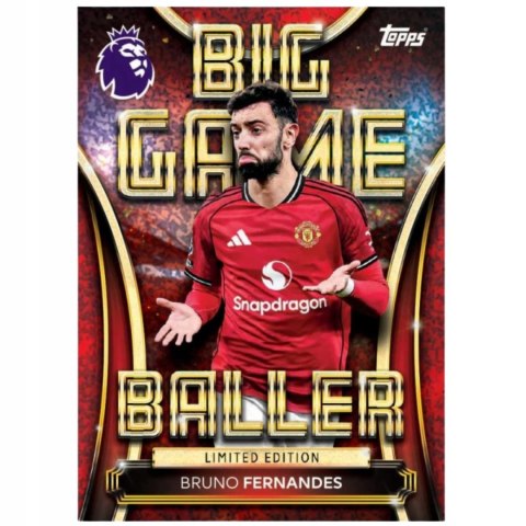 Topps Premier League 2026 Karty Piłkarskie Mega Puszka #3 Big Game Baller