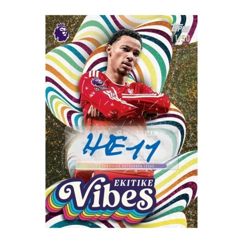 BOX 28 Saszetek Premier League 2027 Topps Flagship Edition