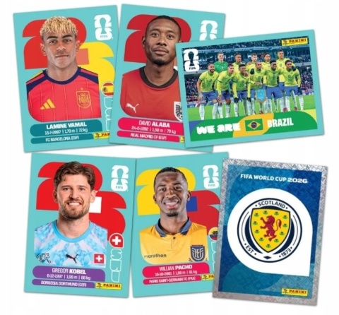 Duża Puszka Naklejki Panini FIFA World Cup 2026
