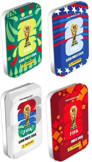 Mała Puszka FIFA World Cup 2026 Naklejki Mundial Panini