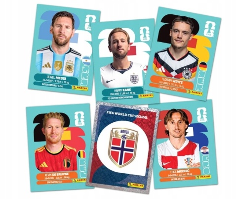 Mała Puszka FIFA World Cup 2026 Naklejki Mundial Panini