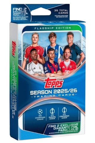 Hanger Box 2025/26 Topps UCC Karty Piłkarskie