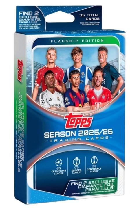 Hanger Box 2025/26 Topps UCC Karty Piłkarskie