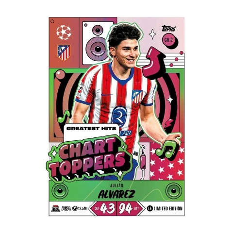 Mega Puszka #1 Topps Match Attax 2026/27 Chart Toppers