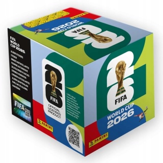 Box 50 Saszetek FIFA World Cup 2026 Panini Naklejki Piłkarskie Mundial