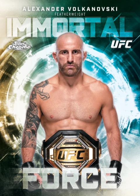 Value BOX Karty UFC Topps Chrome 2026