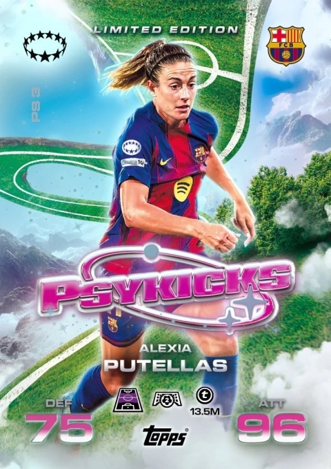 Puszka #2 Match Attax Extra 2025/26 Psykicks Topps