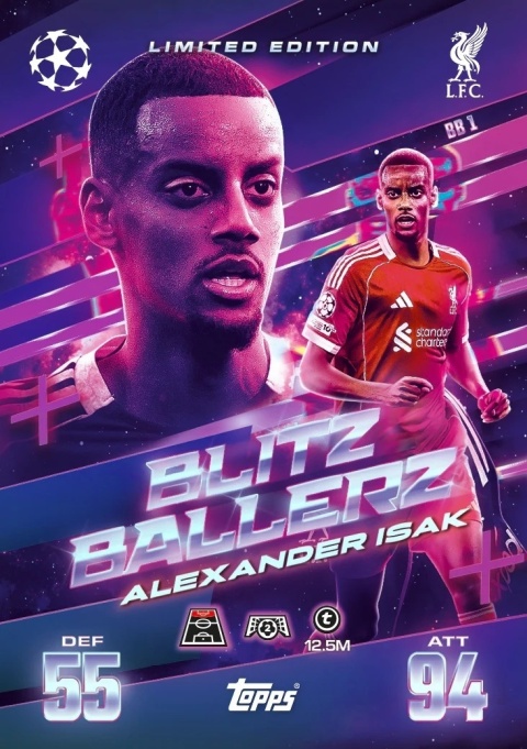 Puszka #3 Match Attax Extra 2025/26 Blitzballers Topps
