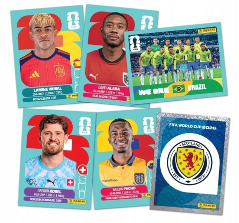 Saszetka z naklejkami FIFA World Cup 2026 Panini
