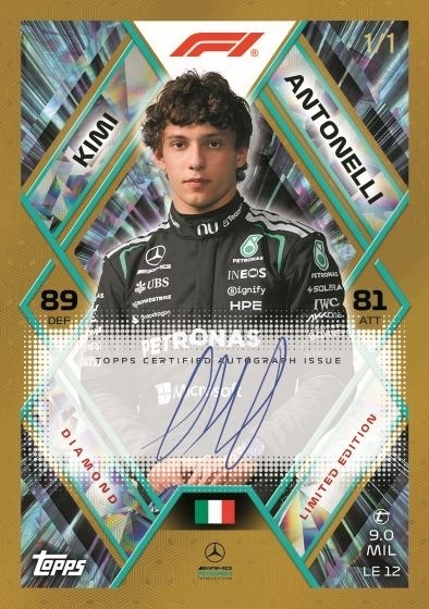 Super Puszka Topps Formuła 1 2026 Turbo Attax Karty F1