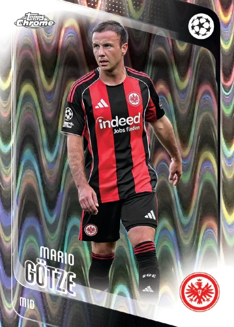 Topps Chrome® UEFA Club Competitions 2025/26 Value Box PRE-ORDER