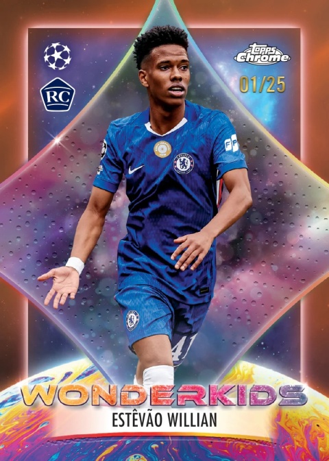 Topps Chrome® UEFA Club Competitions 2025/26 Value Box PRE-ORDER