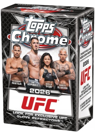 Value BOX Karty UFC Topps Chrome 2026
